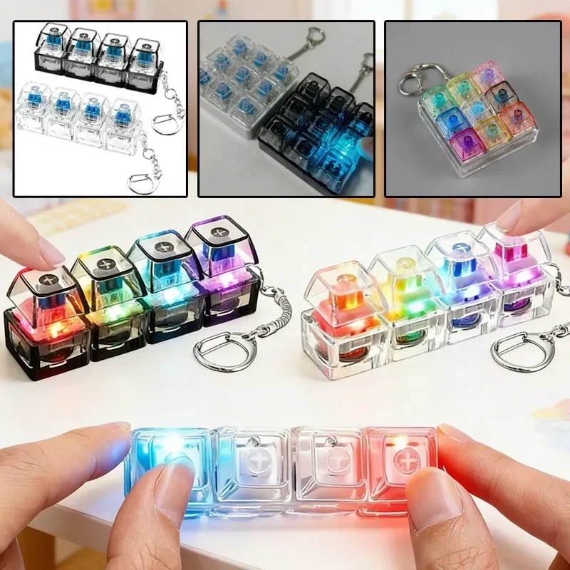 Office Tech And Gadgets - 1pcs LED Toetsenbord Keycap Stress Relief