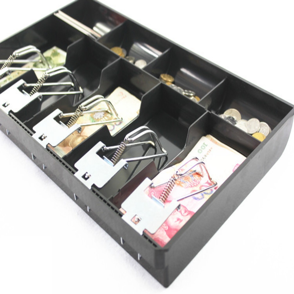 Cash Drawer Pos - Plastic geldlade met 3/4/5 compartimenten, geldtelkast,