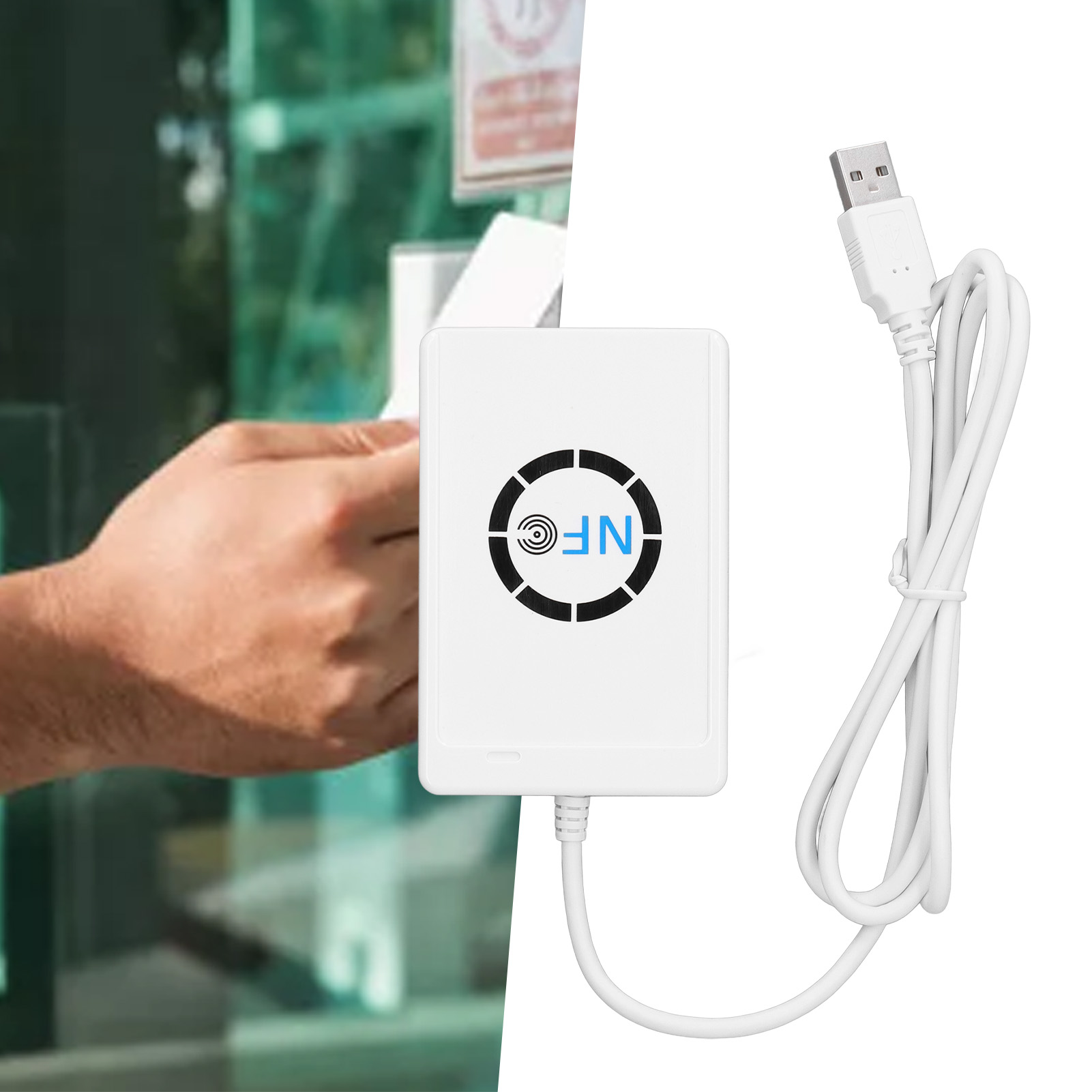 Smart Card Reader - USB NFC Smart IC-kaartlezer Schrijver Copier