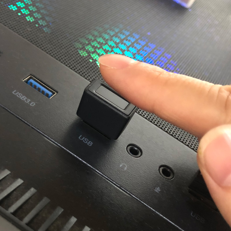 Fingerprint Reader Usb - Mini USB-apparaat voor vingerafdrukherkenning Biometrie Beveiligingssleutel