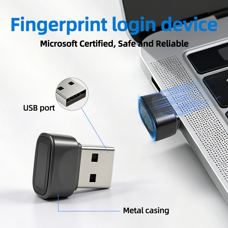 Fingerprint Reader Usb - Biometrische vingerafdruklezer USB-scanner voor Windows 10