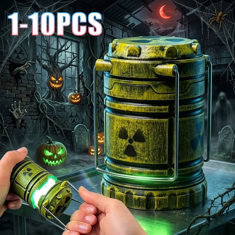 Office Tech And Gadgets - 1-10PCS Mini Nuclear Glow Lantern voor