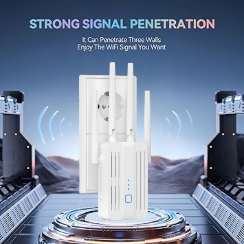 Wifi Range Extender - 300Mbps Draadloze WiFi Repeater 2.4G Signaal