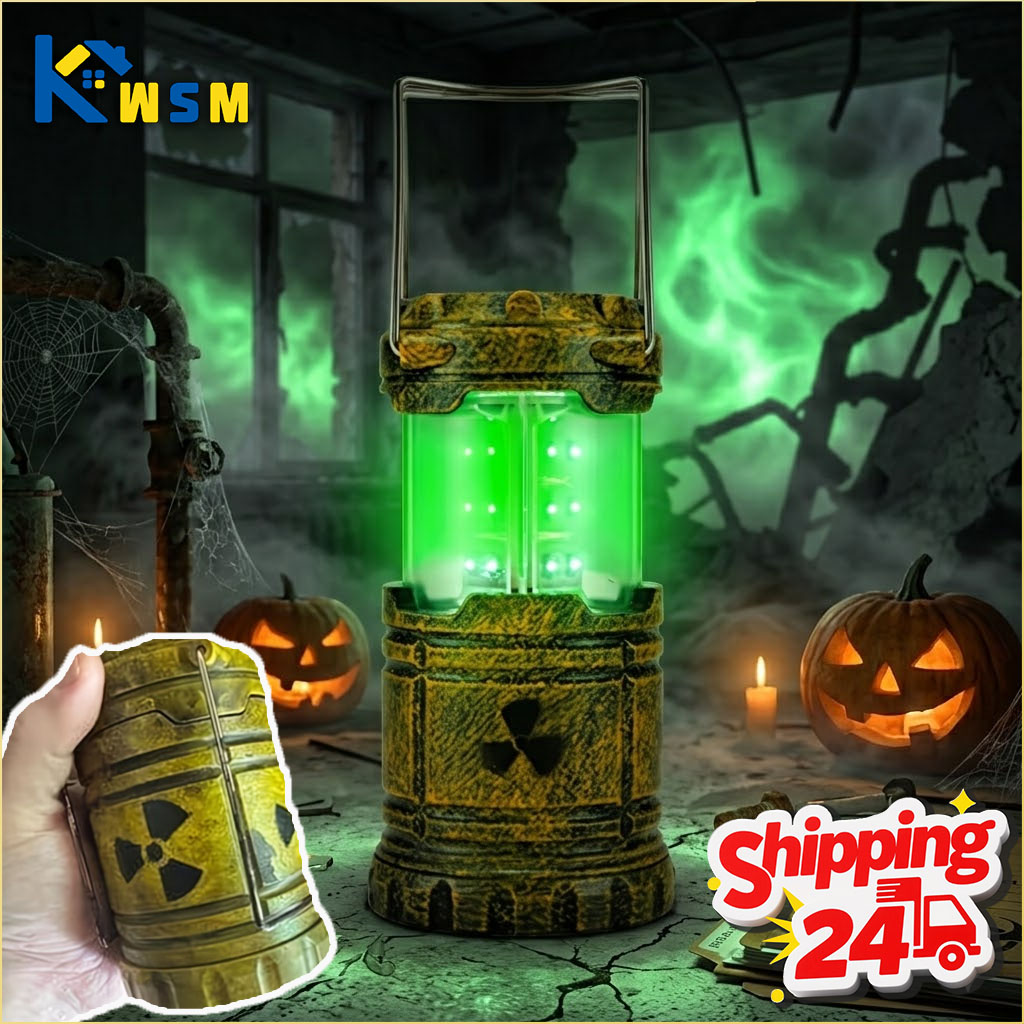 Office Tech And Gadgets - 1-10PCS Mini Nucleaire Glow-lantaarn voor Halloween