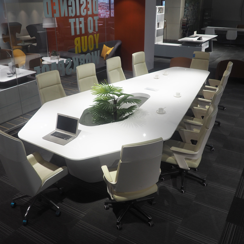 Modern wit hightech smart kant - High Tech Office Room recensie en prijs