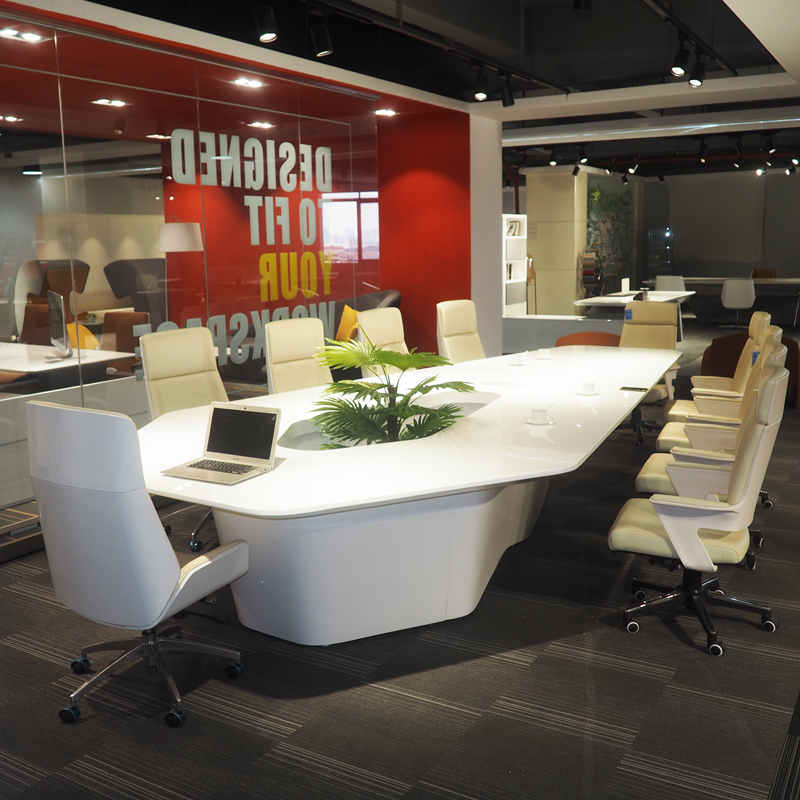 Modern wit hightech smart kant - High Tech Office Room recensie en prijs
