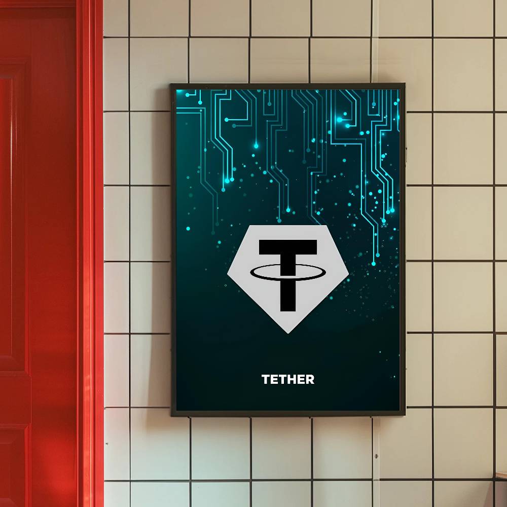 Tech Circuit Crypto Symbol Pos - Tech Office Wall recensie en prijs