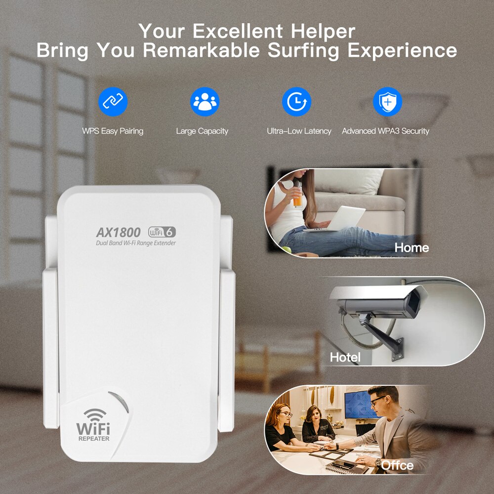 Fenvi Wifi6 Ax1800 Draadloze R - Wifi Range Extender recensie en prijs