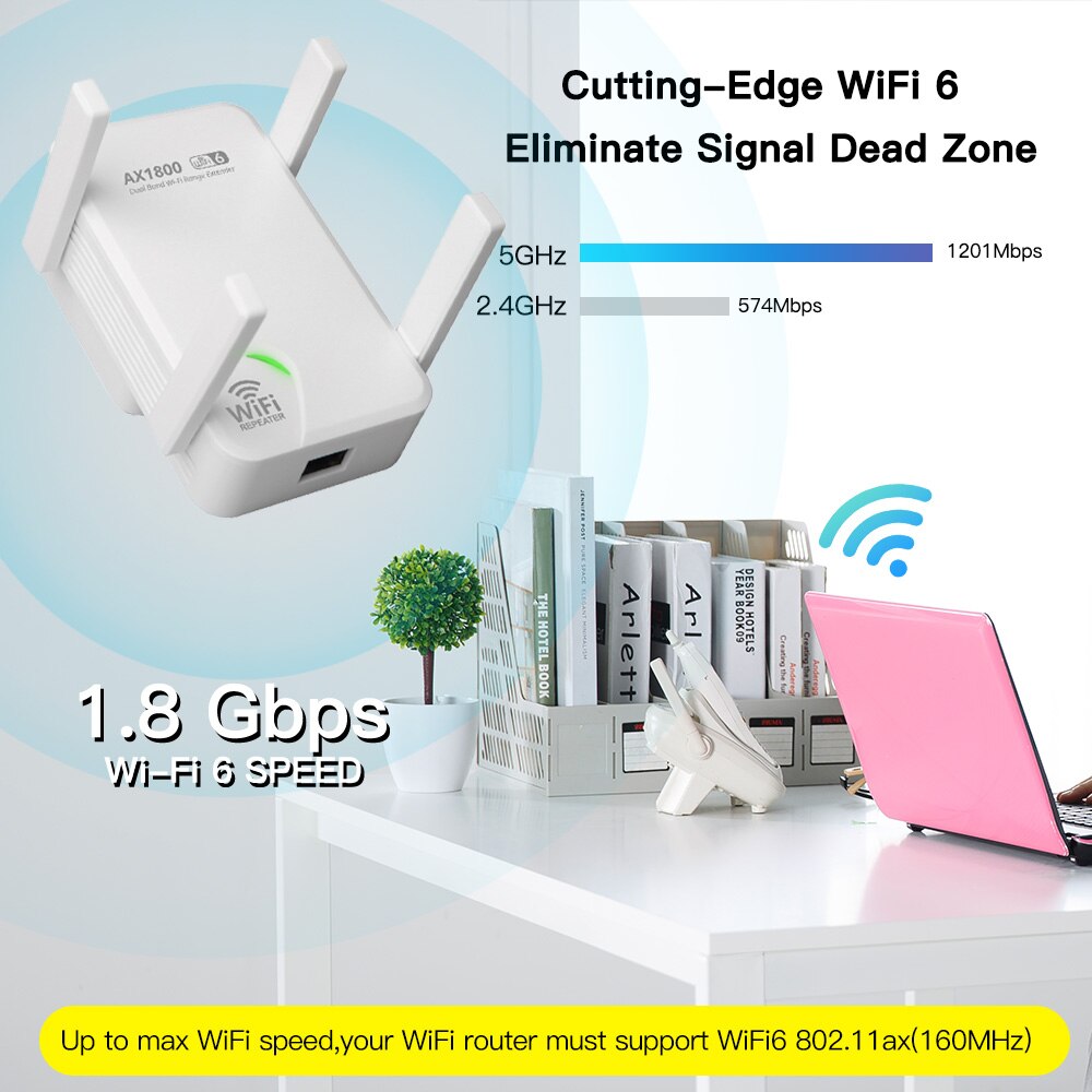Fenvi Wifi6 Ax1800 Draadloze R - Wifi Range Extender recensie en prijs
