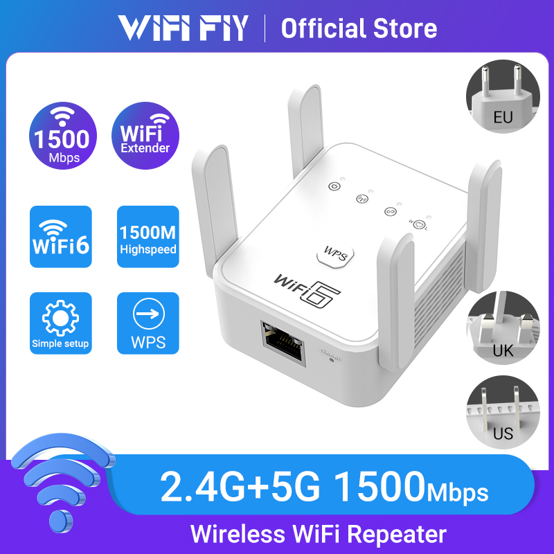 WIFI6 1500Mbps 5Ghz Draadloze  - Wifi Range Extender recensie en prijs