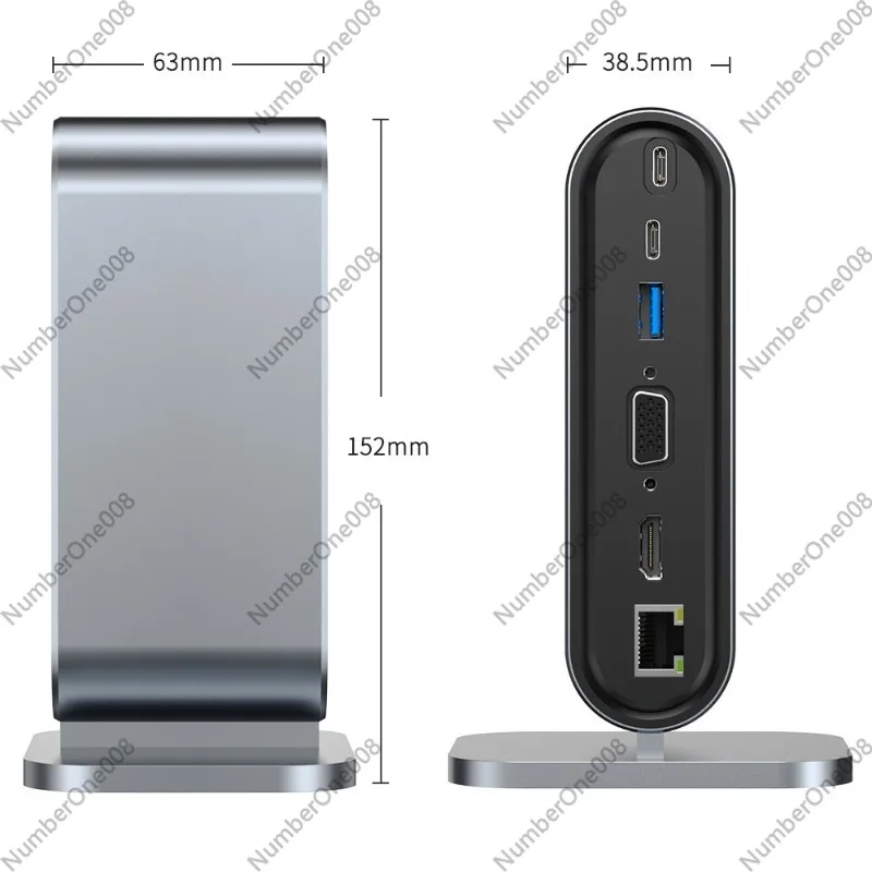 12-poorts verticaal USB dockin - Docking Station Usb C recensie en prijs