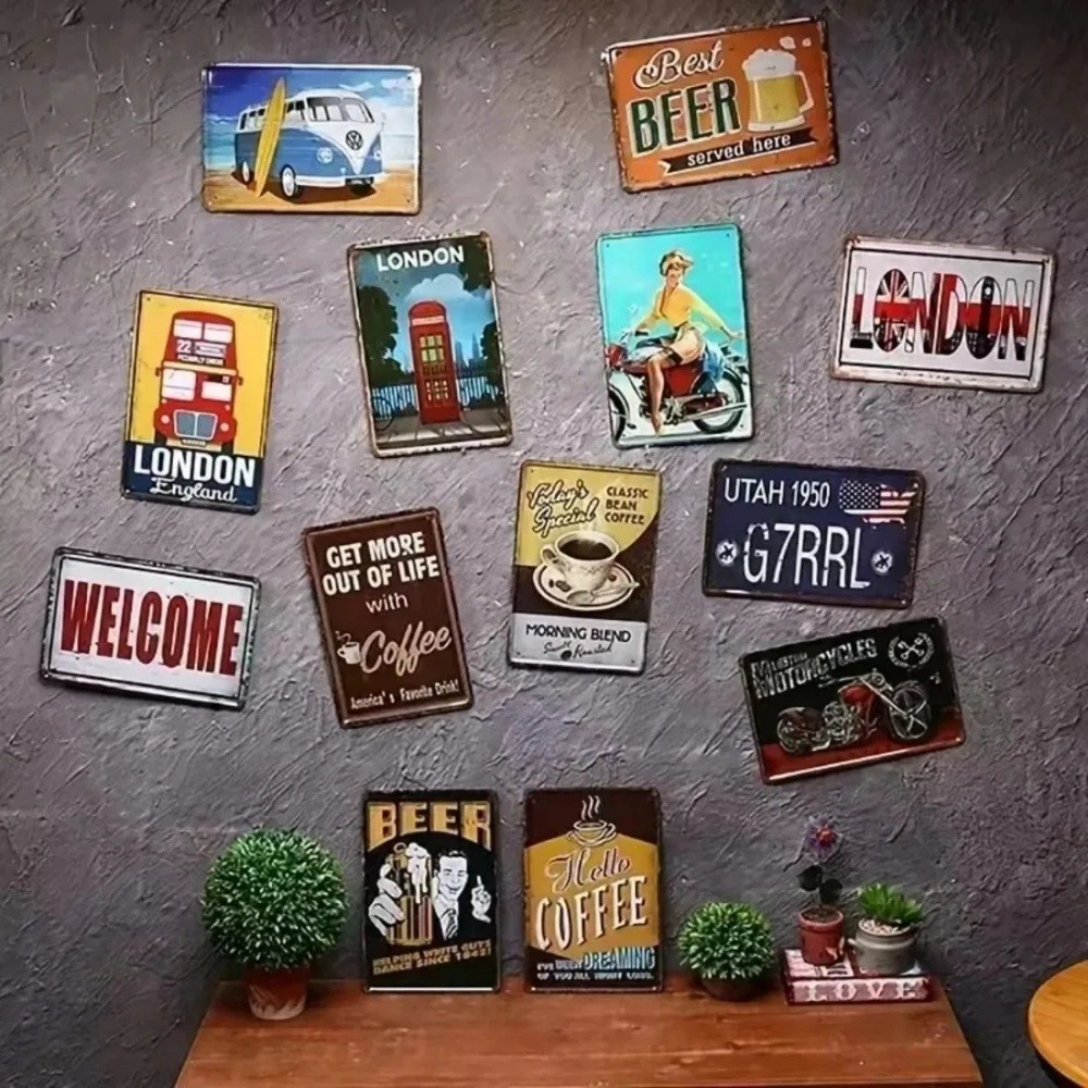 CIFBUY Retro Industrieel 2D pl - Tech Office Wall recensie en prijs