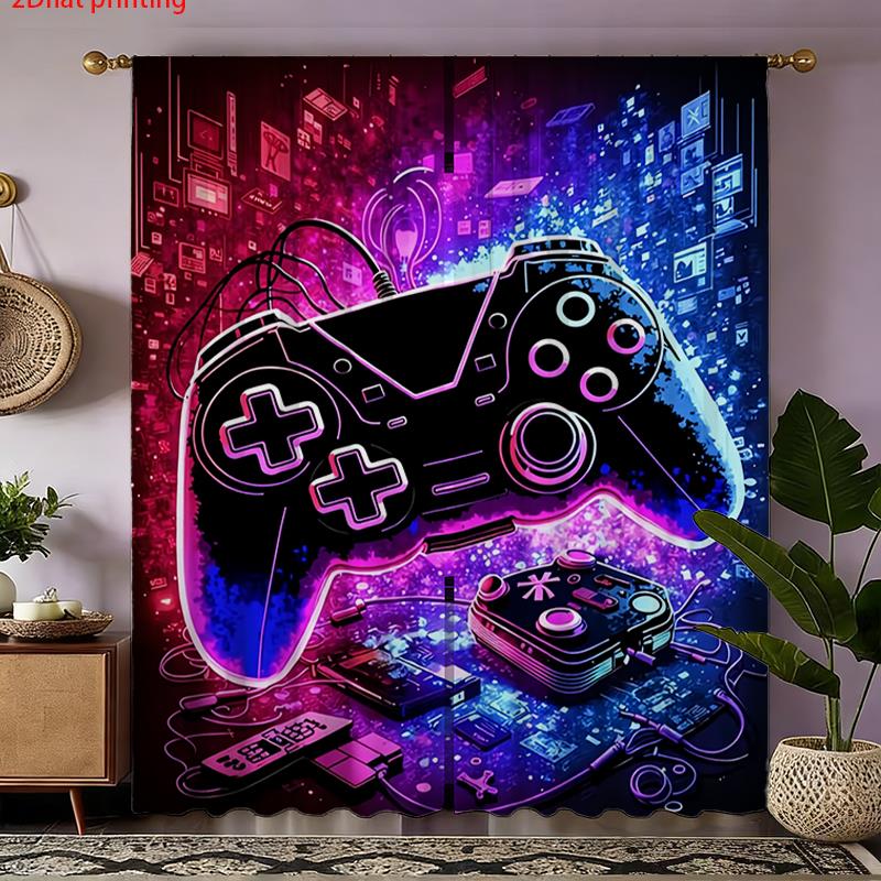 Neon Gaming Curtain Controller - Tech Office Youtube recensie en prijs