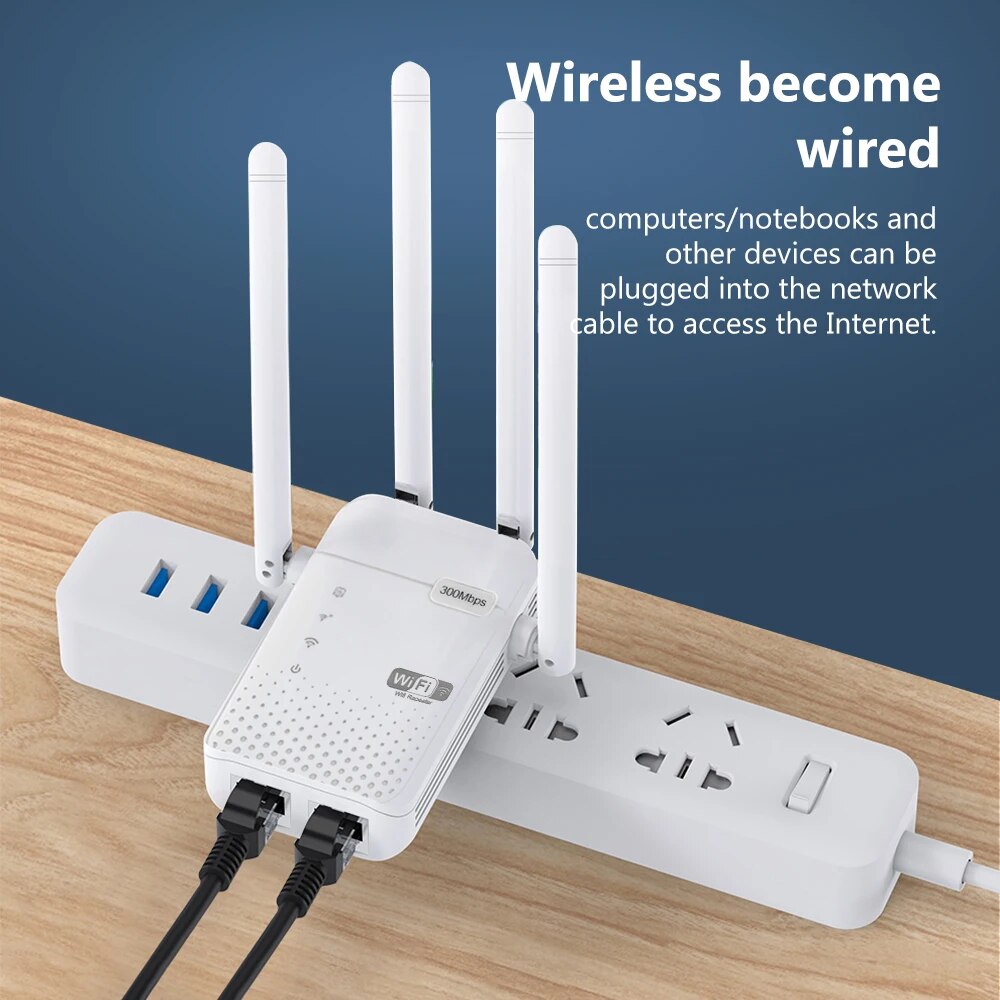 300Mbps Draadloze WiFi Repeate - Wifi Range Extender recensie en prijs