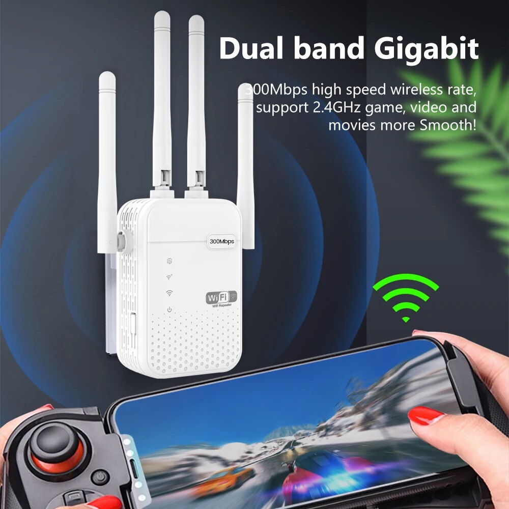 300Mbps Draadloze WiFi Repeate - Wifi Range Extender recensie en prijs