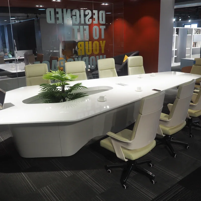 Modern wit hightech smart kant - High Tech Office Room recensie en prijs