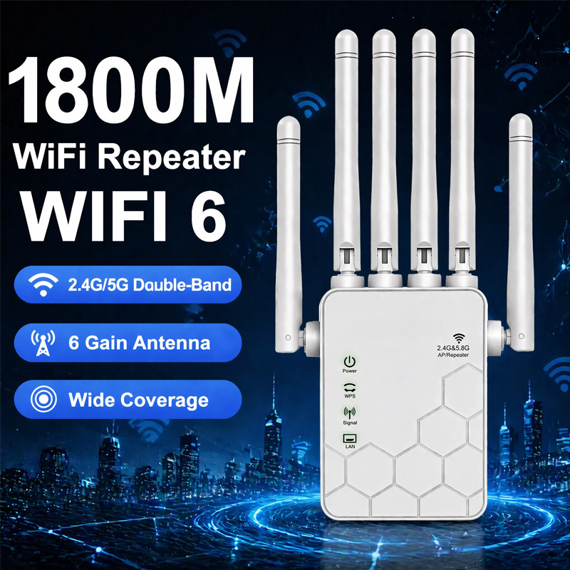 AX1800 WiFi 6 Extender Dual Ba - Wifi Range Extender recensie en prijs