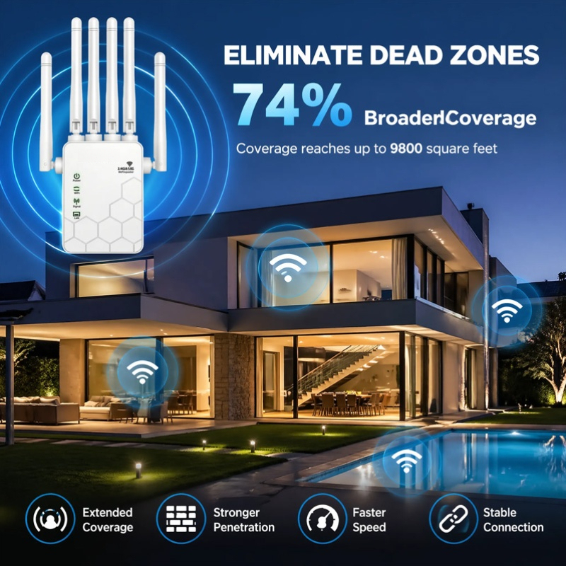 AX1800 WiFi 6 Extender Dual Ba - Wifi Range Extender recensie en prijs