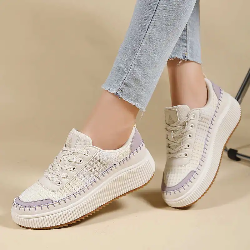 Bruine schoenen Dames Flats He - Tech Office Wear Women recensie en prijs