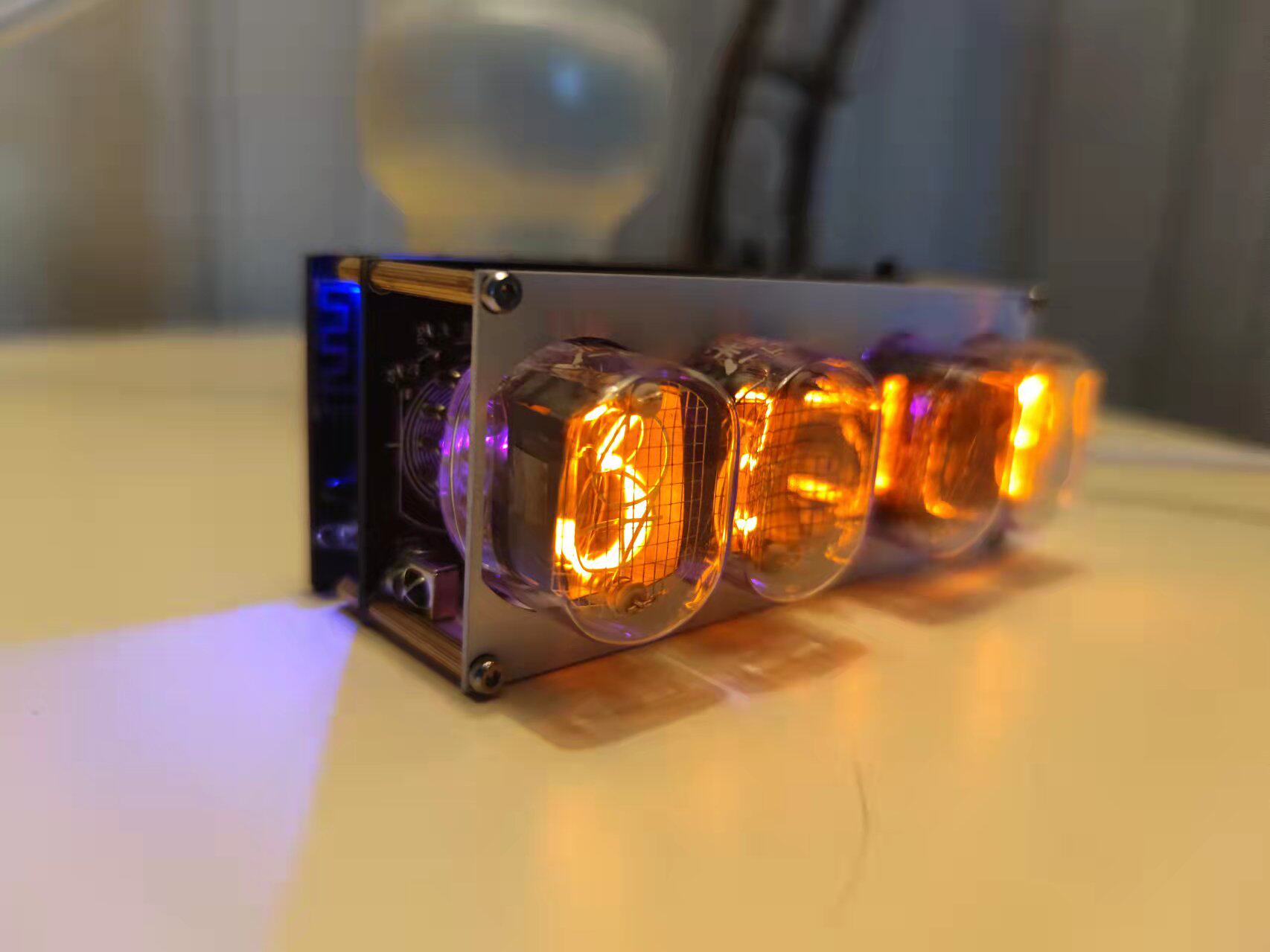QS30-1 Nixie-buis klok, retro  - Tech Office Youtube recensie en prijs