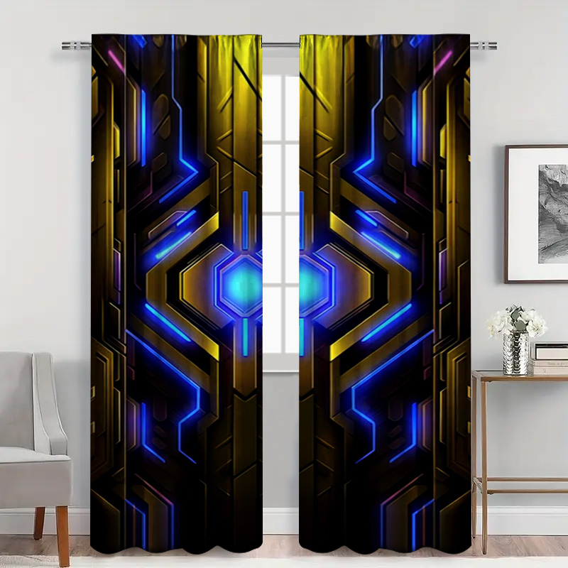 2 stuks geometrische technisch - Tech Office Youtube recensie en prijs