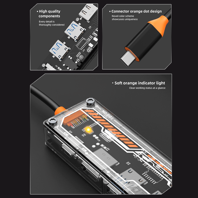 6-in-1 USB C Hub voor MacBook  - Docking Station Usb C recensie en prijs