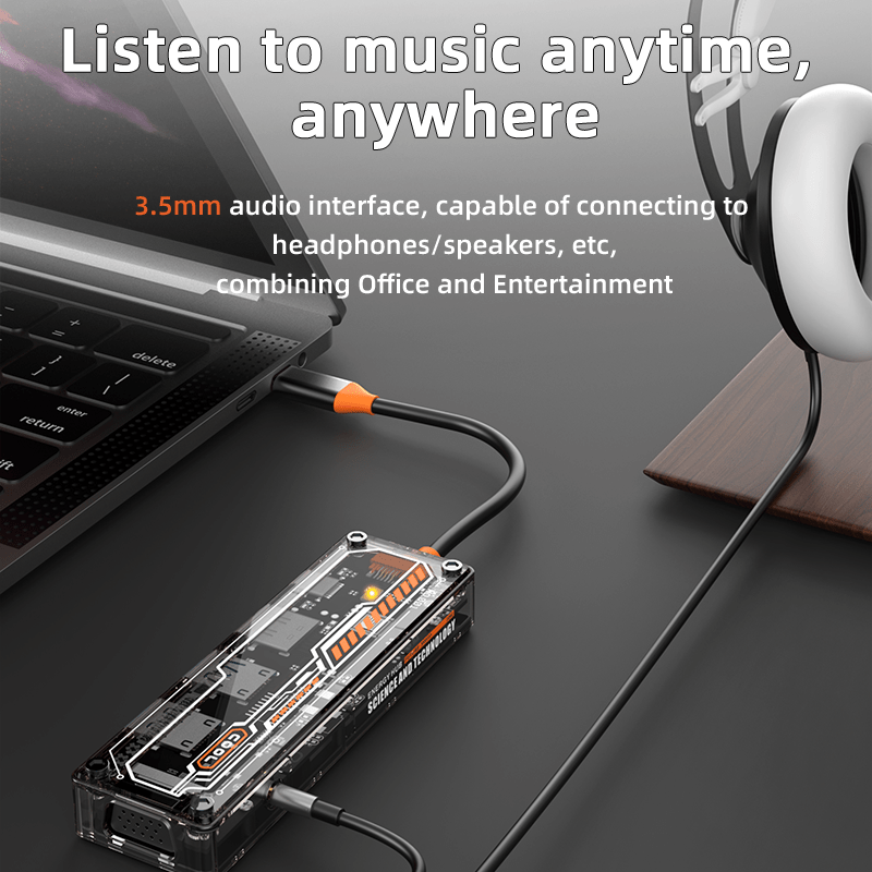 6-in-1 USB C Hub voor MacBook  - Docking Station Usb C recensie en prijs