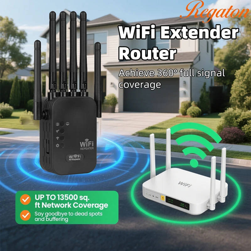 Draadloze 5G WiFi Repeater 120 - Wifi Range Extender recensie en prijs
