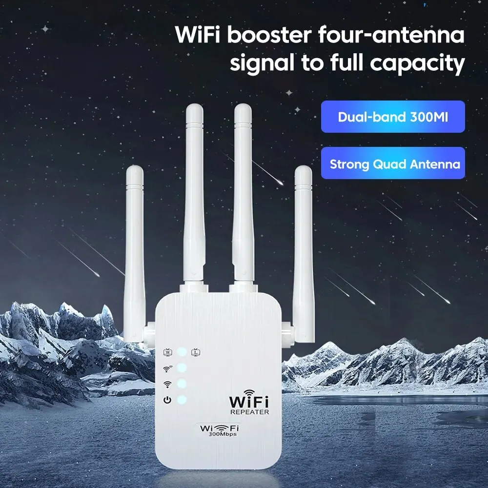 300Mbps Draadloze WiFi Repeate - Wifi Range Extender recensie en prijs