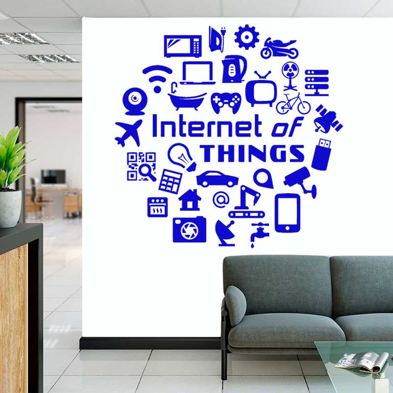 Tech vinyl muurstickers Intern - Tech Office Wall recensie en prijs