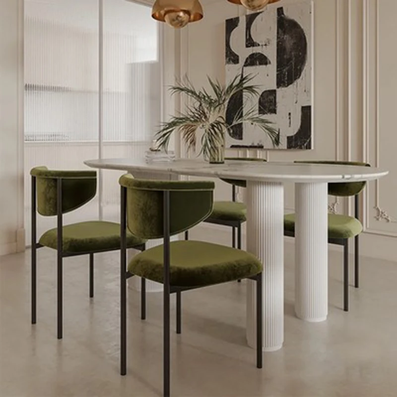 Luxe retro moderne eetkamersto - High Tech Office Room recensie en prijs