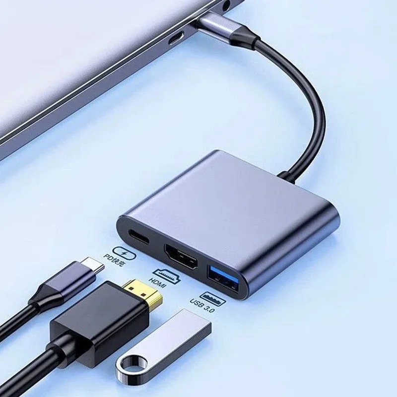 USB C HUB 3in1 Type C 3.0 naar - Docking Station Usb C recensie en prijs