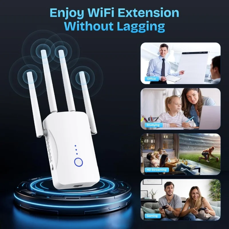 1200Mbps Dual Band WiFi Repeat - Wifi Range Extender recensie en prijs