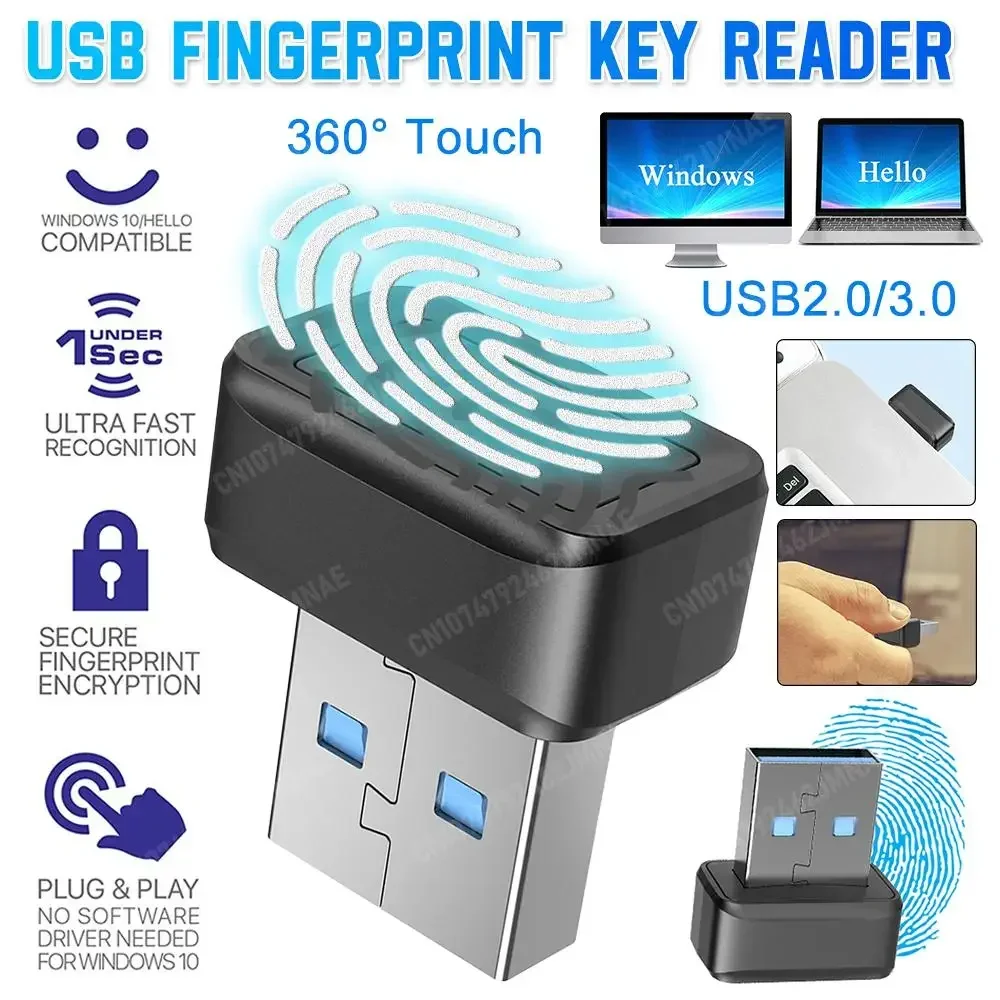 USB-vingerafdruksleutellezer v - Fingerprint Reader Usb recensie en prijs