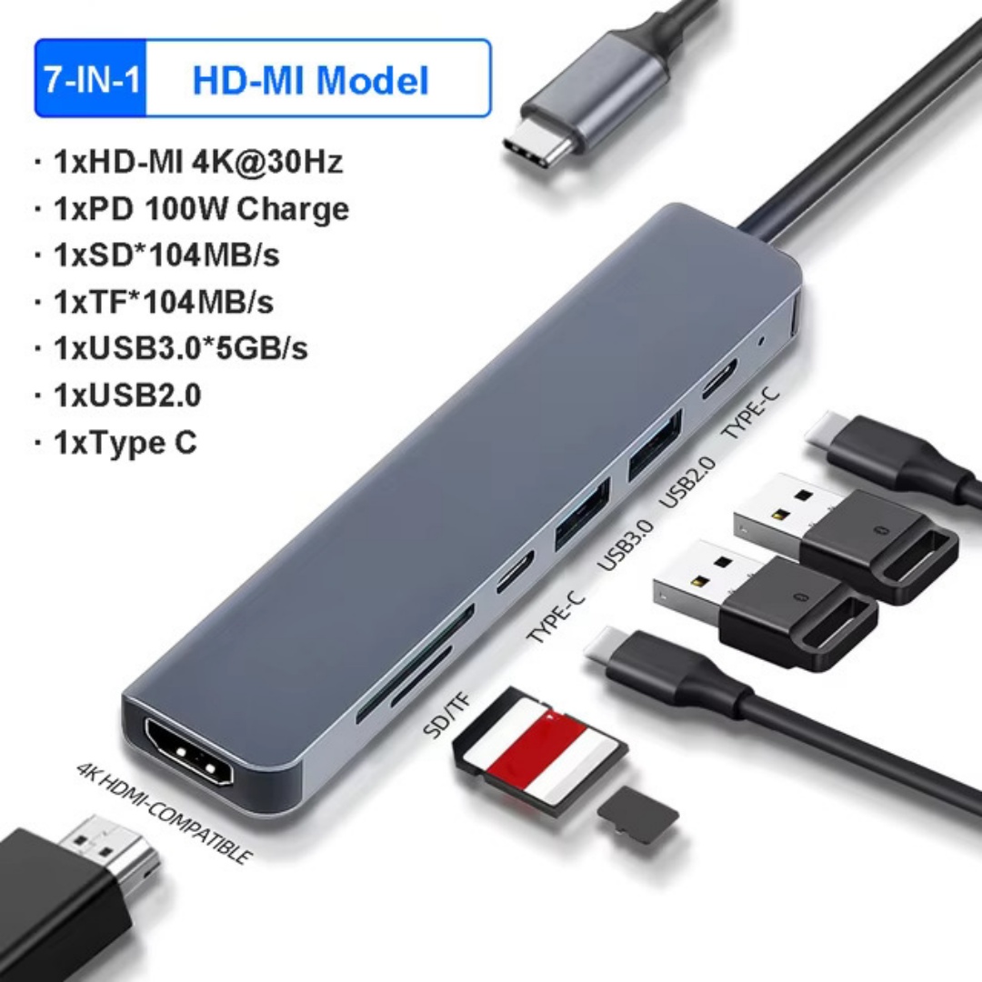 4/7/8/11in1 Docking Hub 4K USB - Docking Station Usb C recensie en prijs