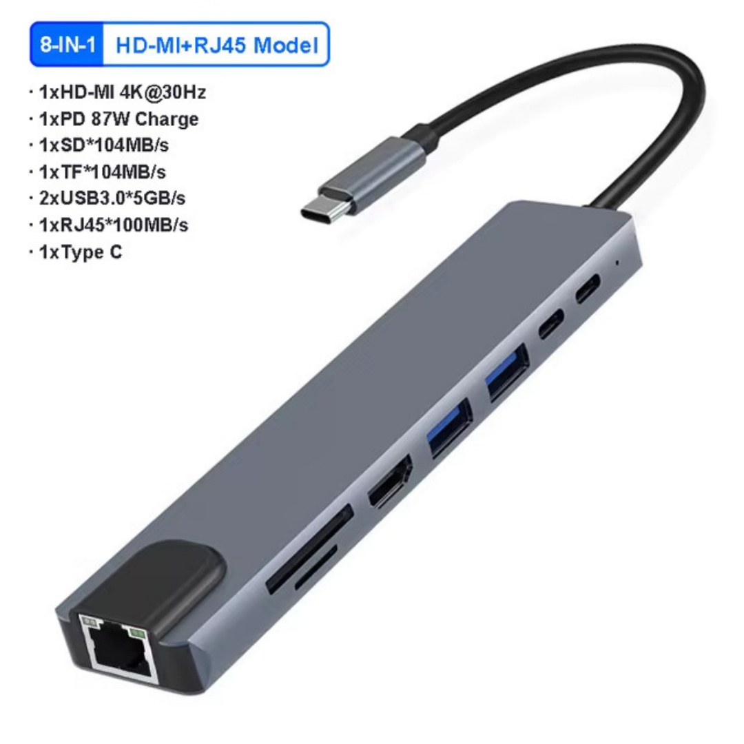 4/7/8/11in1 Docking Hub 4K USB - Docking Station Usb C recensie en prijs