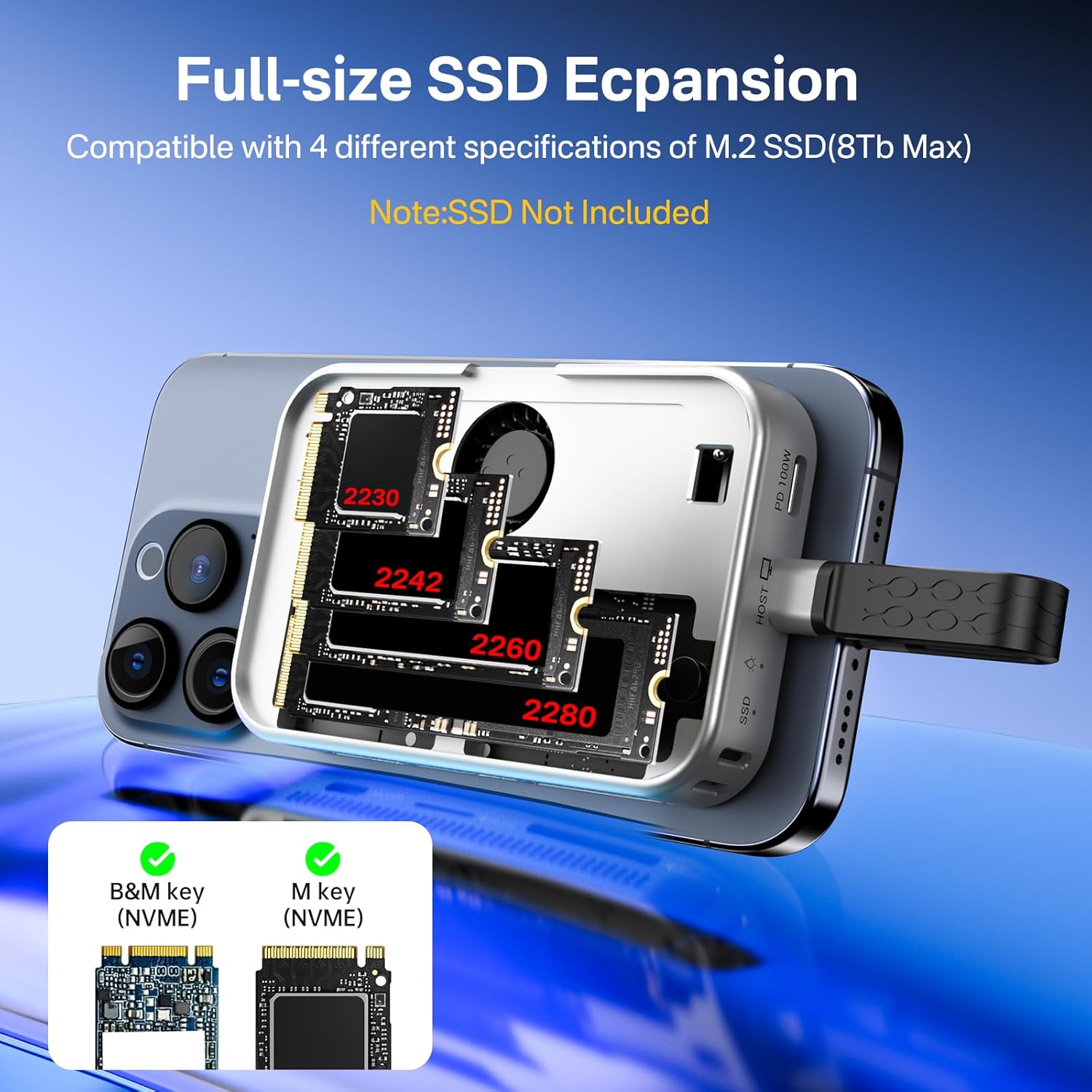 Acasis Magnetische M.2 Nvme SS - Docking Station Usb C recensie en prijs