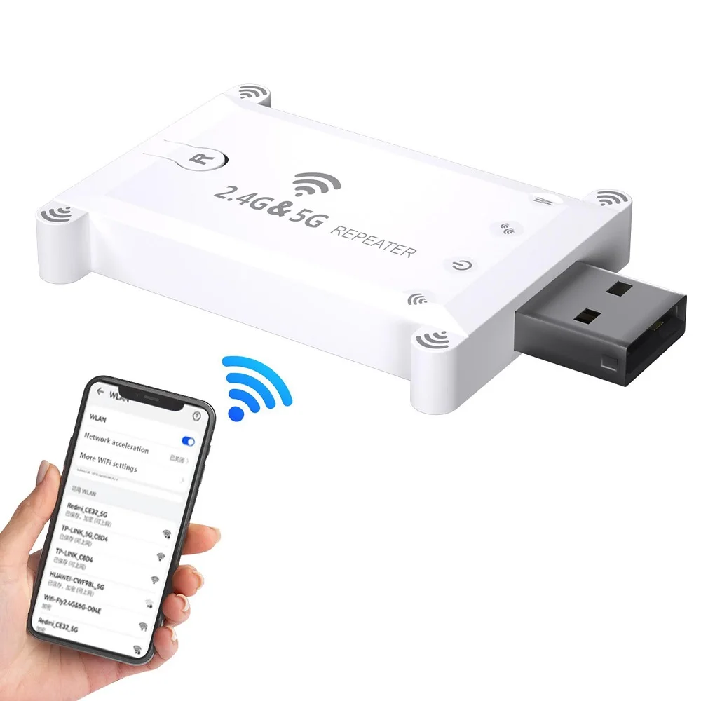 WiFi FIY 2.4g/5g Usb Wifi Repe - Wifi Range Extender recensie en prijs
